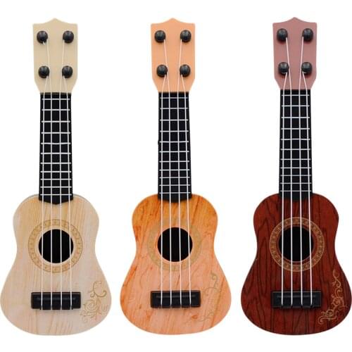 Kids Ukulele Toy Small Guitar Musical Classical String Instrument Ukulele model toy childrens musical instrument learning model