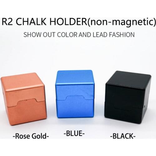 Metal Magnetic Billiards Chalk Holder Convenient Pool Snooker Chalk Holder For Quadrilateral Durable Carrying Billiard Accessory