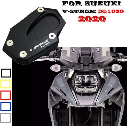 For SUZUKI Vstrom V-Strom DL 1050 XT 1050XT DL1050 DL1050XT 2020 2021 Kickstand Foot Side Stand Extension Pad Support Plate