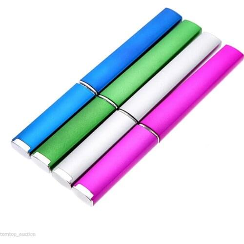 Professional Crystal Glass Nail File Pusher Barrelled Box Beauty Polishing Tool