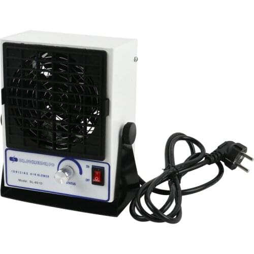SL-801D ESD Desktop Ionizing Air Blower Fan Anti-Static Eliminate Equipment For Industry Static Elimination