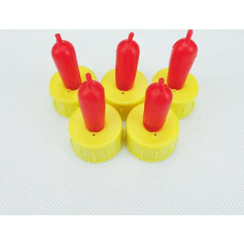 20pc Sheep Nipple Milk Drink Nipple Soft Rubber Pacifier For Pup Dog Foal Calf