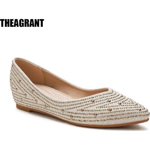 THEAGRANT Wedding Shoes For The Bride