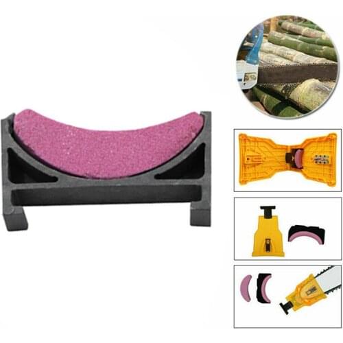 1/5/10PCS Stone Sharpener Chainsaw Teeth Sharpener Sharp Bar-Mount Fast Grinding Chainsaw Chain Sharpener Tool For Chain Saw