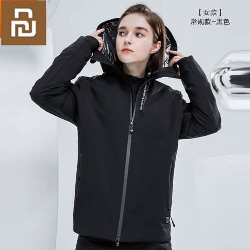 Xiaomi Aerogel Smart Thermostat Heating Cold Suit Winter Heated Clothing Waterproof Warm Jackets Mens Clothes Anti-cold Coat