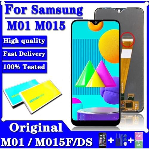 5.7"Original LCD For Samsung Galaxy M01 M015F/DS LCD Display Touch Screen Digitizer Assembly For Samsung M015F M01 LCD Screen