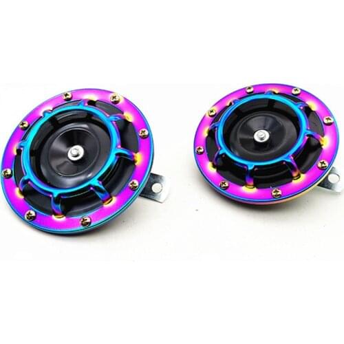 1 Pair 12V 139dB Dual Car Grille Horn for Subaru Impreza WRX Evo New Red / Black /Colorful Car Accessories