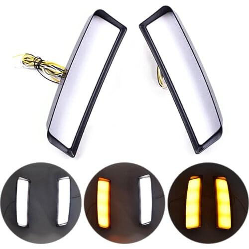 1 Pair Car Turn Signal Lamp LED Daytime Running Fog Light DRL For Honda Civic TYPE R 2016 2017 2018 2019