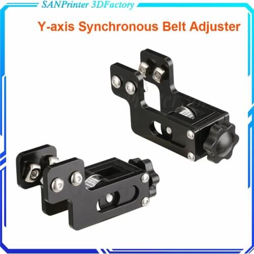 3D Printer Parts 2040 V-Slot Aluminum Profile Y-axis Synchronous Belt Stretch Straighten Tensioner Silver For Ender-3