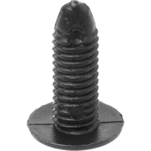 50 Pcs Car 6mm Bumper Hood Guard Retainer Clip Fastener for toyota