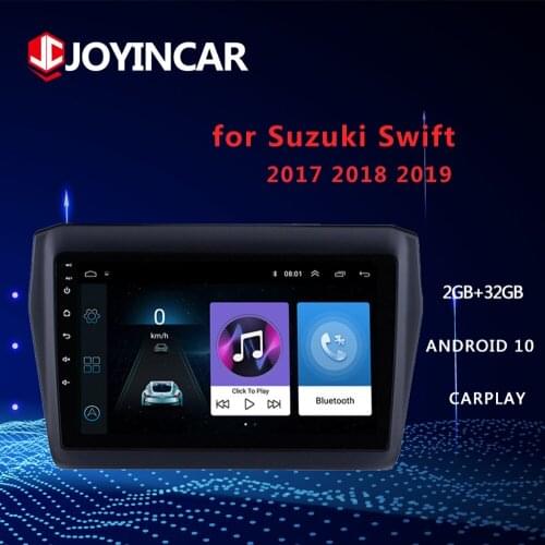 9" Car Stereo for Suzuki SWIFT 2017 2018 2019 Android 10 Car DVD GPS Navigation Player Headunit Radio BT WIFI Autoradio 2 Din