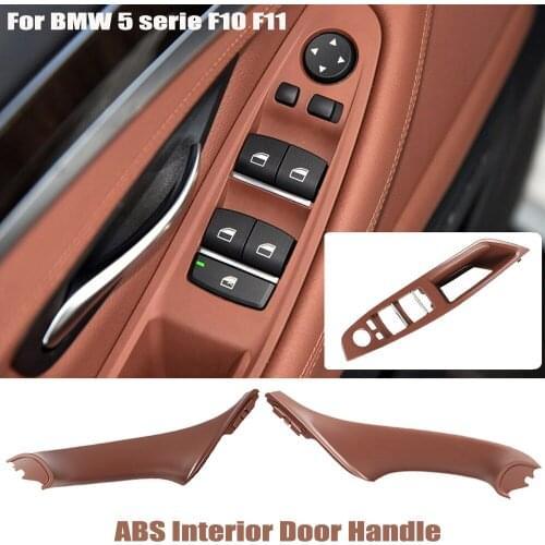 Car Accessories Interior Door Handle Panel Pull Trim Cover For BMW 5 serie F10 F11 520i 525d 535i 550i 51417225879 51417225857