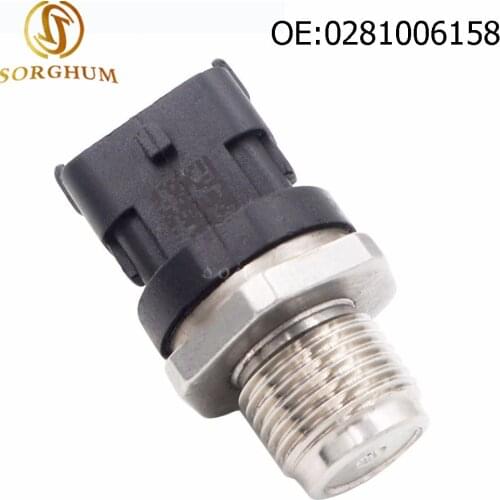 Diesel Fuel Rail Pressure Sensor For Volvo C30 S40 S60 V50 XC60 C70 V70 XC70 S80 XC90 2.4 D5 TDI D 0281006158