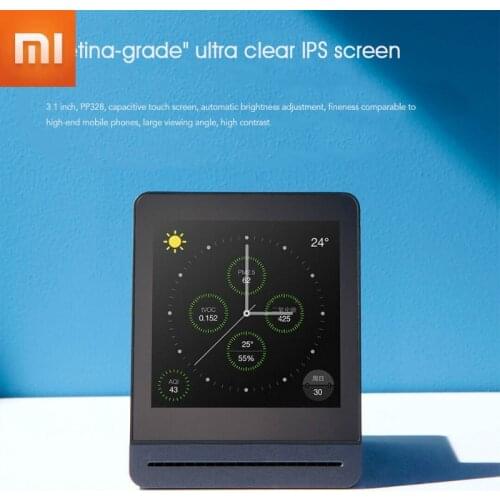 Xiaomi ClearGrass Air Monitor Indoor Air Detector Touch IPS Screen Air Quality PM2.5 Detector Hygrometer Thermometer Sensor