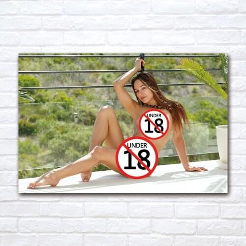 Hot Nude Beauty Canvas Painting Modern Posters Prints Wall Art Pictures For Bedroom Living Room Decoration