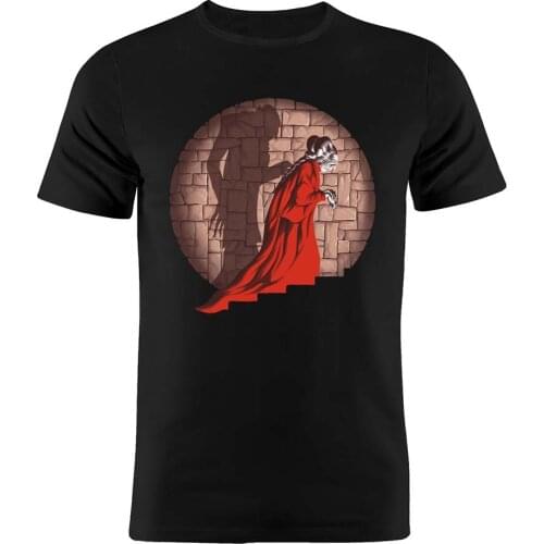 Cotton Unisex T Shirt Dracula Artwork Tee