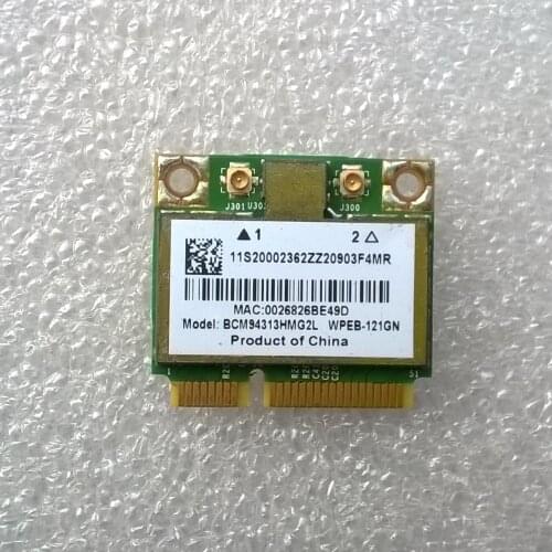 BCM4313 802.11 b/g/n WLAN Card For Lenovo Ideapad U160 U165 Series ,FRU 20002362
