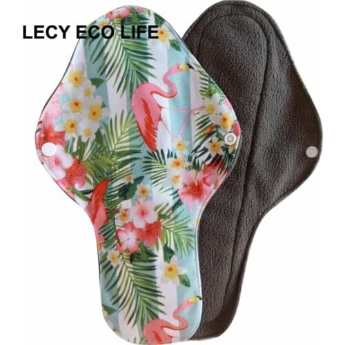 LECY ECO LIFE Women Feminine Hygiene products, super absorbent waterproof heavy flow cloth menstrual pads length 30cm