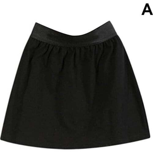 Fashion Adjustable Layering Fake Top Lower Sweep Set Skirt Half-Length Splitting A Version Base Skirt