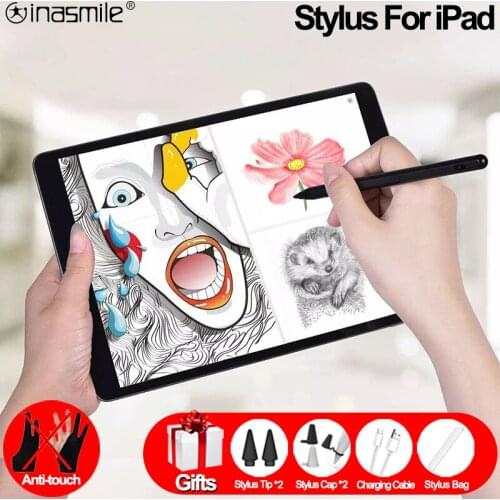 Stylus Pen for iPad Pro 11 12.9 2020 2018 2019 Air 4 7th 8th Touch Pen for Apple Pencil 2 1 iPad Pencil with Palm Rejection