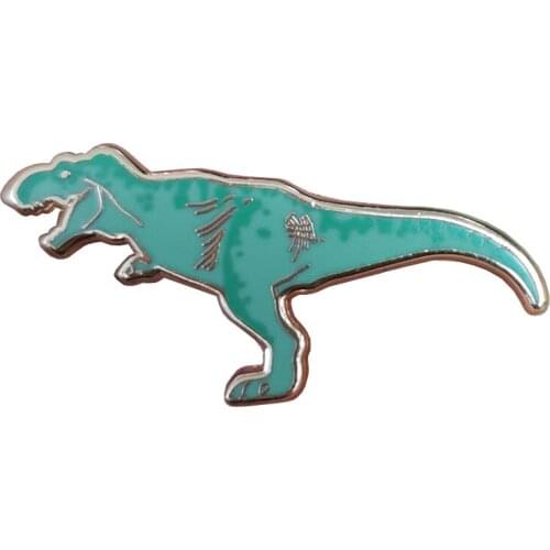 Tyrannosaurus brooch T Rex prehistoric dinosaur lover gift