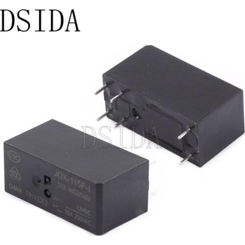 High Quality HF JQX-115F-I 012-1H3A 555 12VDC 16A 6pin Electromagnetic Relay New and original