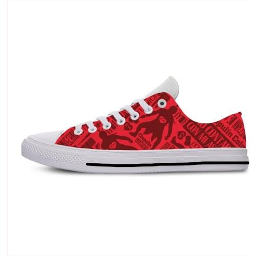 El Chapulin colorado Funny Fashion Lightweight Classic Canvas Shoes Men Women Casual Breathable Sneakers