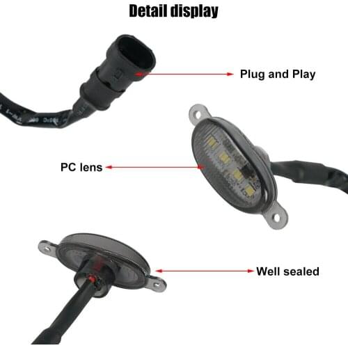 Parts Grill Grille Lights Replacement White 3X For Ford F150 Raptor 10-18