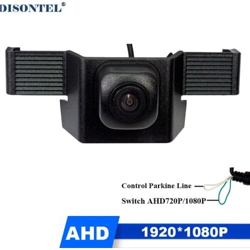 1920*1080P AHD Night Vision Car Front View Logo Grille Camera Normal image Parking Kit For Toyota Highlander 2018 Waterproof