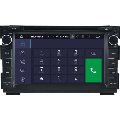 7" Octa-Core CPU Android 10.0 OS Car DVD Multimedia GPS Radio System Player for Kia Ceed 2010-2012 & Kia Venga 2009-2018