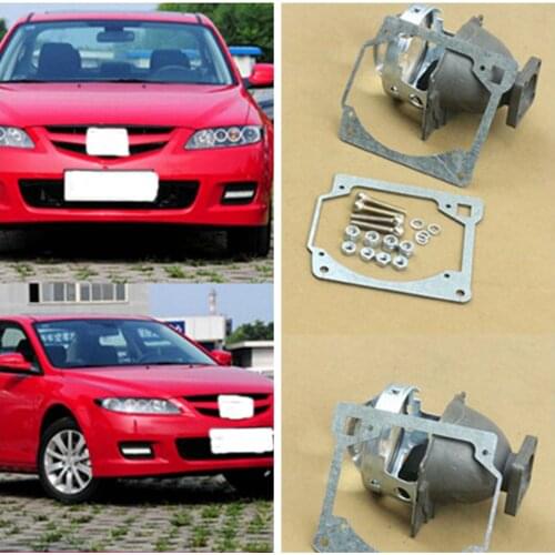 Bixenon frame adapter DIY Bracket Holder module set for Mazda Valeo Hella 3r 5 Q5 Projector lens