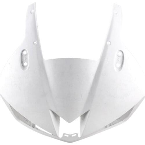 CBR500R Motorcycle Upper Front Nose Cowl Fairing For HONDA CBR 500R 2013 2014 2015 Injection Mold Unpainted White