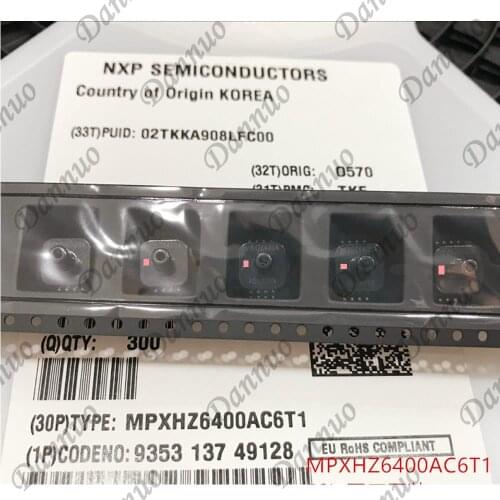 MPXHZ6400A MPXHZ6400AC6T1 MPXHZ6400AC6U MPXHZ6250A MPXHZ6250AC6T1 MPXHZ6250AC6U Pressure Sensor