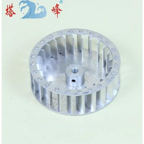 84mm diameter 30mm height small aluminum centrifhgal impeller fan multiple blade vane Power Tool Parts