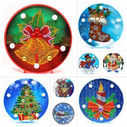 EverShine Diamond Painting LED Light Diamond Embroidery Cartoon Craft Lamp DIY Diamond Mosaic Cross Stitch Handmade Art Kits
