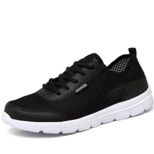 Y101 Plus Sizes 47 Men Shoes Summer Mesh Lace-up Breathable Fashion Casual Sneakers For Teens Lightweight Woman Walking Footwear