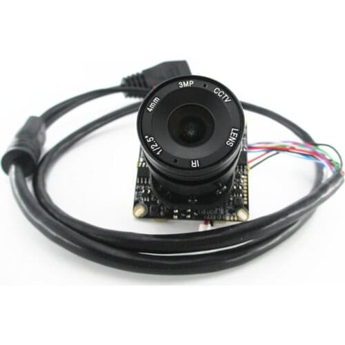 2mp Full-HD CCTV 1080P IP Camera Module PCB Main Board 2.0mp Hisilicon+4mm lens