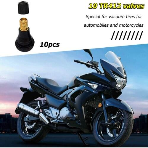 Delicate Snap-in Rubber Valve Stems Car Automobile Motorcycle Tubeless Tire Professional Repair Replacement Accessories