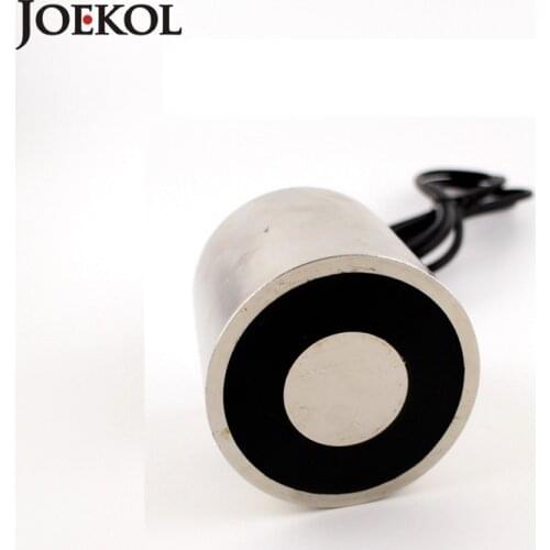 New arrival JK80/80 DC 6V 12V 24V Solenoid Sucker Holding Electric Magnet Lifting 260KG Electromagnet Non-standard custom