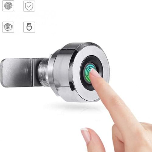 Smart Digital Fingerprint Box Keyless Biometric Electronic Lock with Bluetooth Remote Mobile for Opening Furniture and Drawers