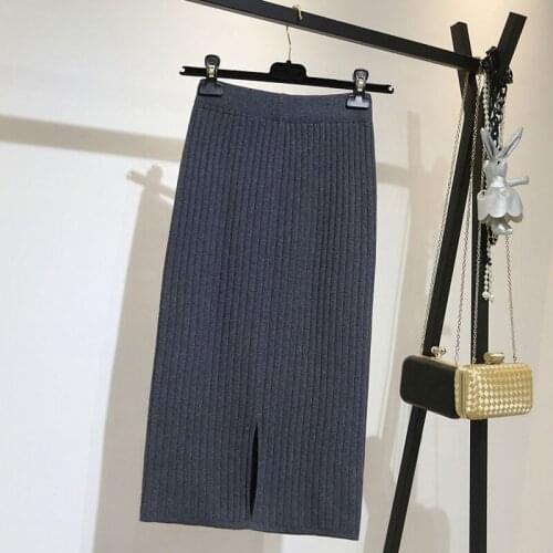 VBNFGH Women's Knitted Skirts