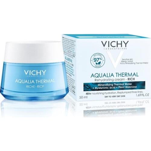 Vichy Aqualia Thermal Rich Moisturizing Cream 50 ml day care cream