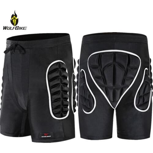 Wolfbike Snowboard Shorts Sports Skis Hip Protective Pad Motocross Off Road Bike Skiing Hockey Butt Support Body Protection