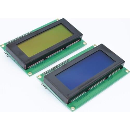 1lot = 1pcs 2004 20x4 20*4 blue or Yellow green screen LCD module + IIC I2C Serial spi Interface Adapter