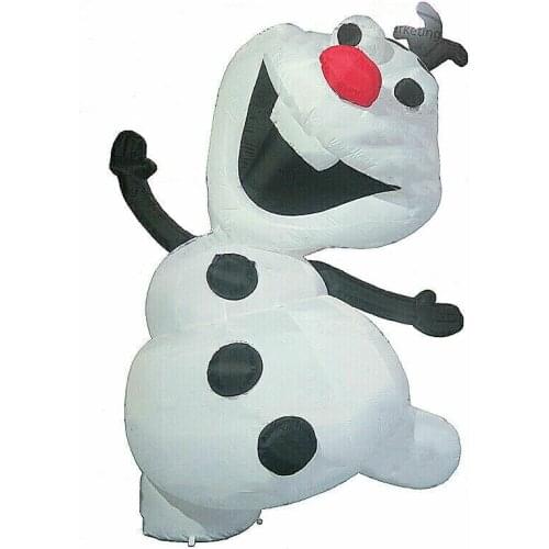 10ft Outdoor Inflatable Olaf Snowman Christmas Air Blown With Air Blower