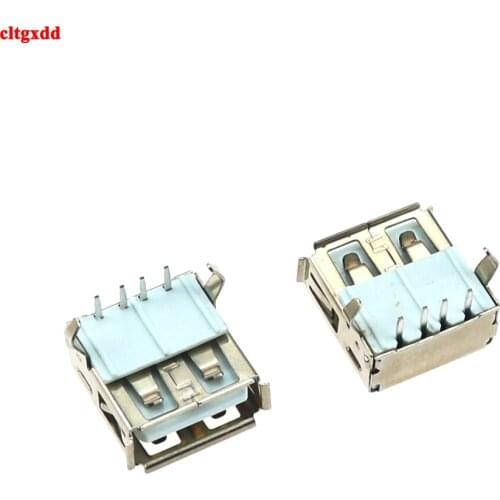 10Pcs USB Type A Standard Port Female Solder Jacks Connector PCB Socket USB-A
