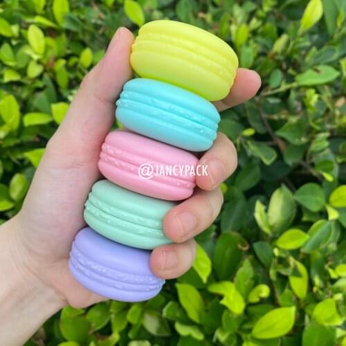 10g candy color macaron empty lip balm container cosmetics Cream jar Makeup Container Lotion Bottle Face Cream Lotion jar