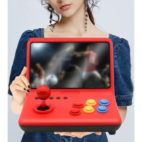 2021 New Arcade Game Console 9 inch Linux System Handheld Game Console Support 64 G TF Expend Video Game For PS1 SFC