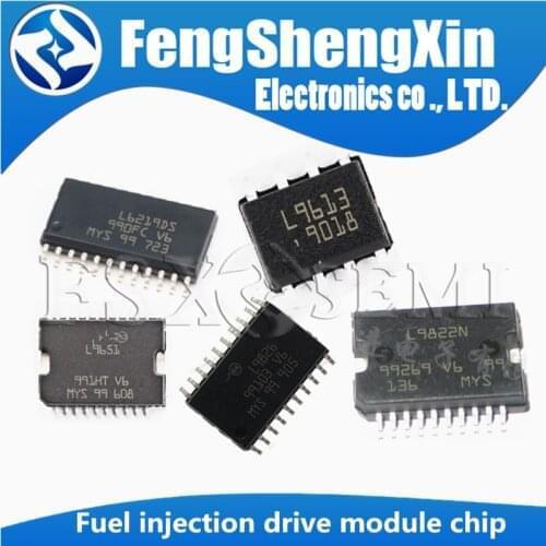 5pcs L9613 L9651 L9803C L9813 L9822N L9826 L9829 L9707 L9733 L9741 L6219DS SMD Fuel injection drive module chip