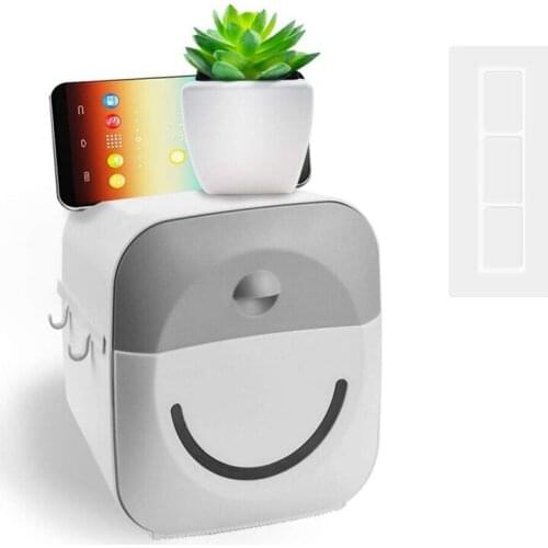 Toilet Paper Roll Holder,Multifold Waterproof Tissue Organizer,Wall Mounted Toilet Roll Storage for Bathroom